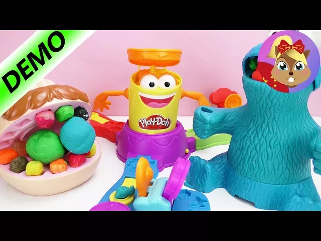 培乐多play doh 蛀牙先生制作 弹球射击玩具组套装 alle auf kalle